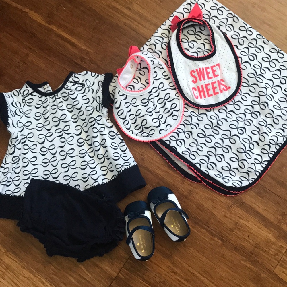 Kate Spade 3mo baby girl set